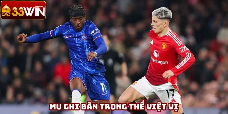 MU ghi bàn trong thế việt vị